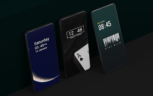 Digital Clock Widget Premium