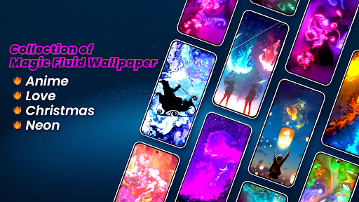Fluid Magic: 3D Live Wallpaper