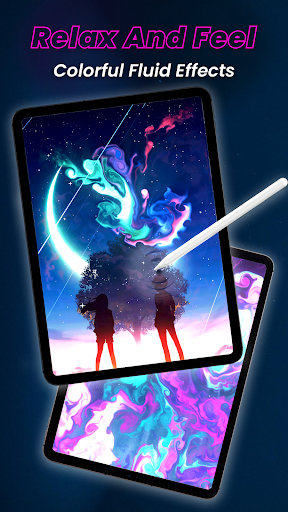 Fluid Magic: 3D Live Wallpaper