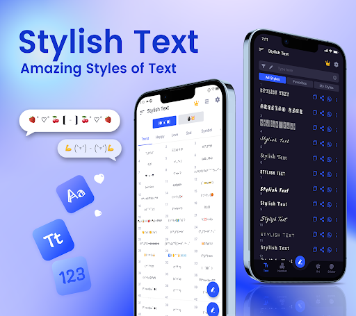 Stylish Text: Cute Fonts Style