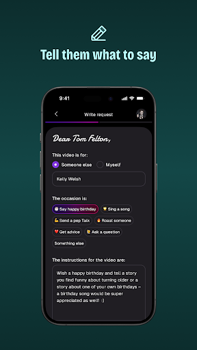 Cameo – Personal celeb videos
