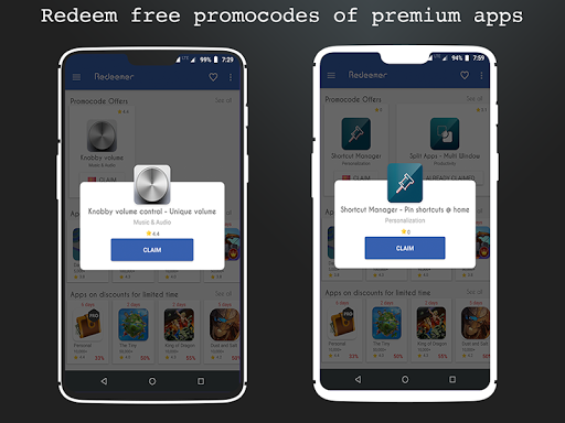 Paid app sales & Promocodes