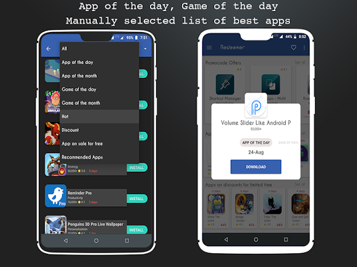 Paid app sales & Promocodes