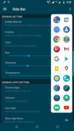 Edge Side Bar – App Shortcuts