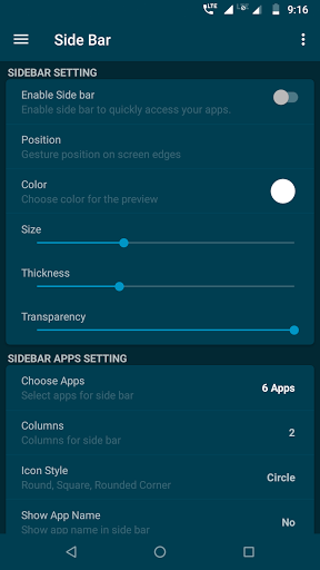 Edge Side Bar – App Shortcuts