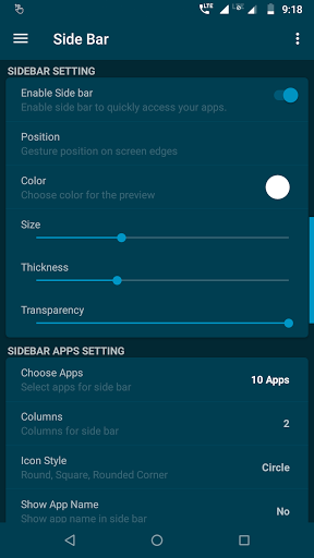 Edge Side Bar – App Shortcuts