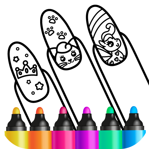 Kids Coloring Games for Girls