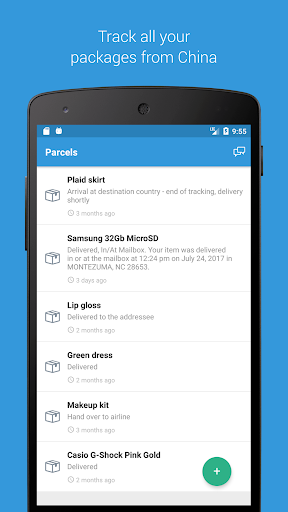 Parcels: Track Online Orders