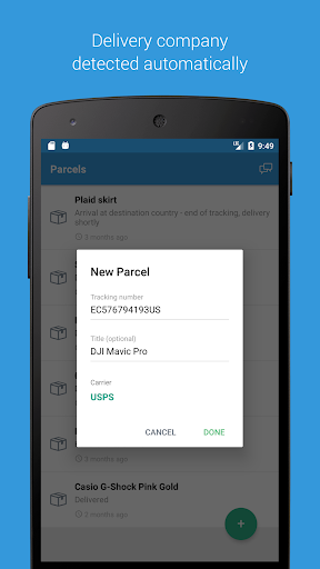 Parcels: Track Online Orders