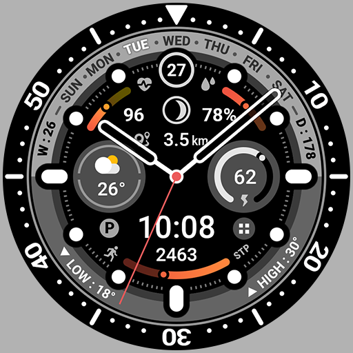 BRN205 : Watch Face