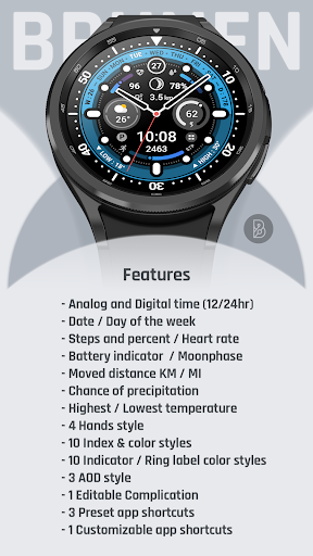 BRN205 : Watch Face