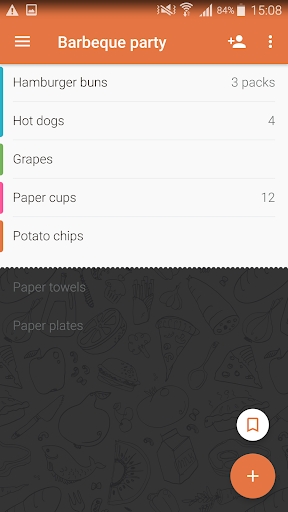 Shopping List – Buy Me a Pie!