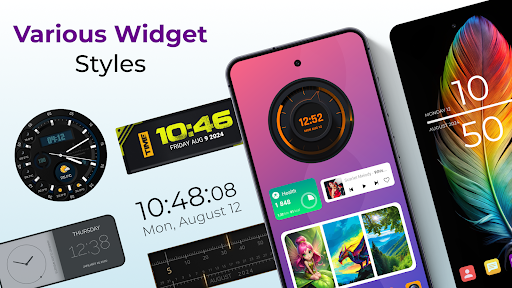 Android Clock Widgets