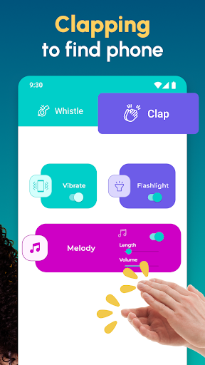 Clap to Find My Phone: Whistle