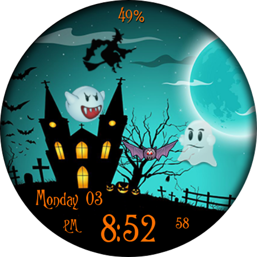 DIGI Halloween RZ02 Watch face