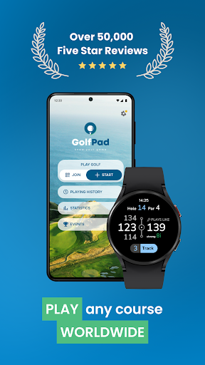 Golf Pad: Golf GPS & Scorecard