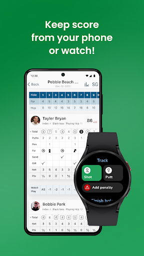Golf Pad: Golf GPS & Scorecard