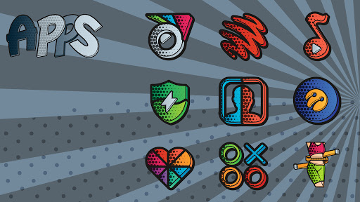 Comics Icon Pack
