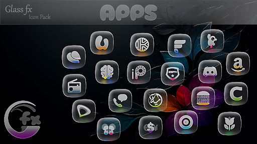 Glass FX Icon Pack