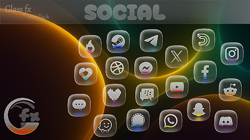 Glass FX Icon Pack