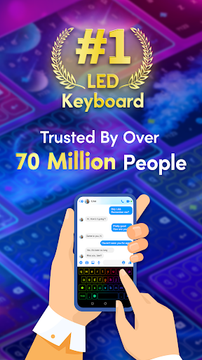 Neon LED Keyboard: RGB & Emoji