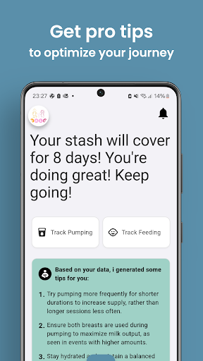 My Milk Stash: Pumping tracker