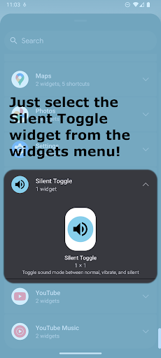 Silent Toggle Widget