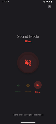 Silent Toggle Widget