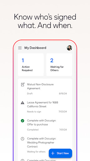 Docusign – Upload & Sign Docs