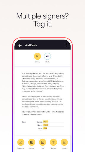 Docusign – Upload & Sign Docs