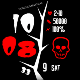 DM050 Halloween Scary Face