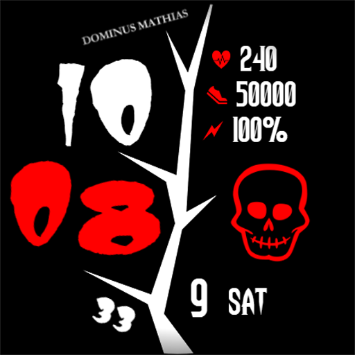 DM050 Halloween Scary Face