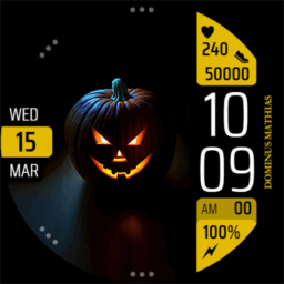 DM063 Halloween Pumpkin WF