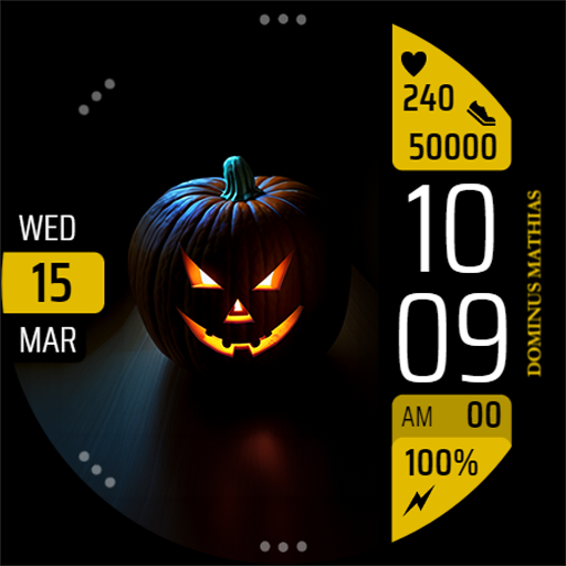 DM063 Halloween Pumpkin WF
