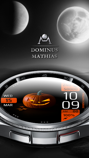 DM063 Halloween Pumpkin WF