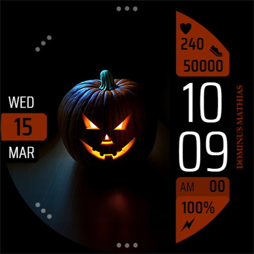 DM063 Halloween Pumpkin WF