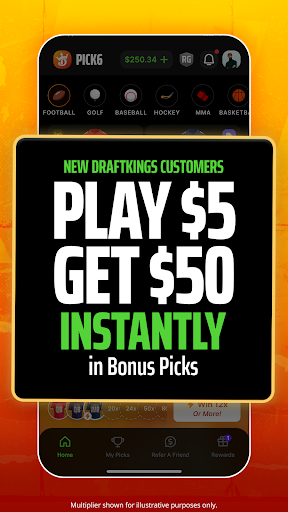 Pick6 DraftKings Fantasy Picks
