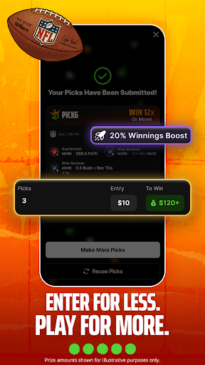 Pick6 DraftKings Fantasy Picks