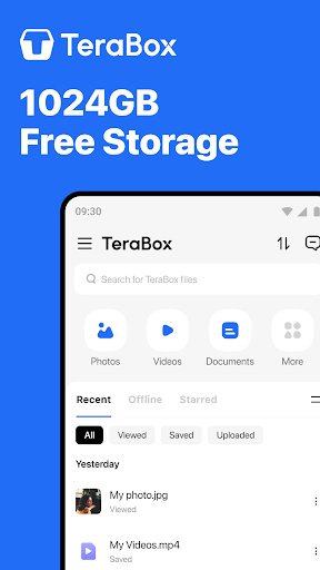 TeraBox: 1TB Cloud & AI Space