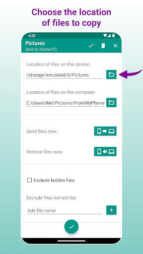 File Backup to PC