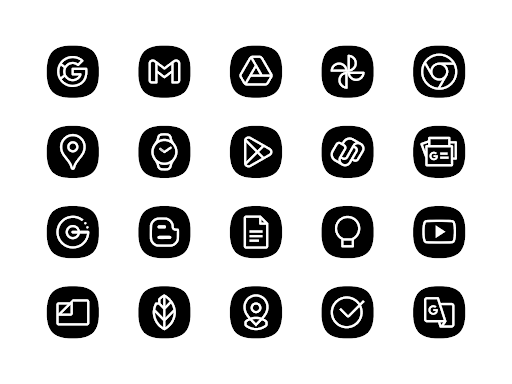 Blaux Black – Icon Pack