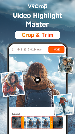 Crop, Trim Video Editor