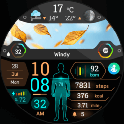 BioSky-X – Watch Face