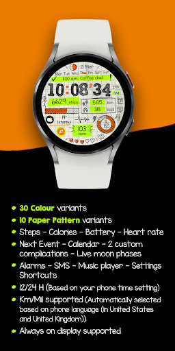 Paper of Time – Watch Face