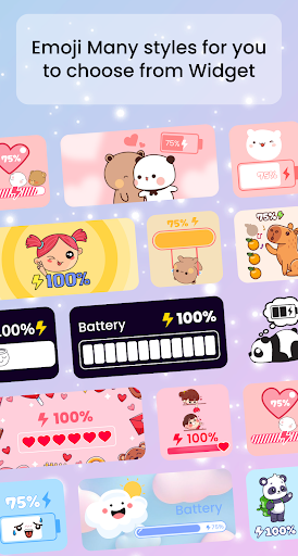 Emoji Battery Widget: Offline