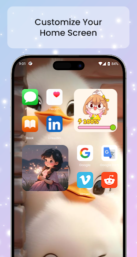 Emoji Battery Widget: Offline