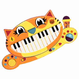 Cat Piano Sounds Music Premium