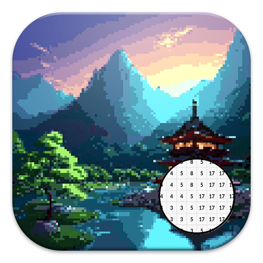 Zen Garden Color By Number