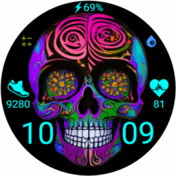 FW101 Digital Watch Face