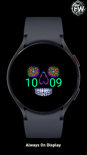 FW101 Digital Watch Face